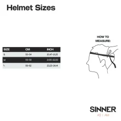 Combi-pack CREST skihelm met Toxic skibril black*Sinner Hot