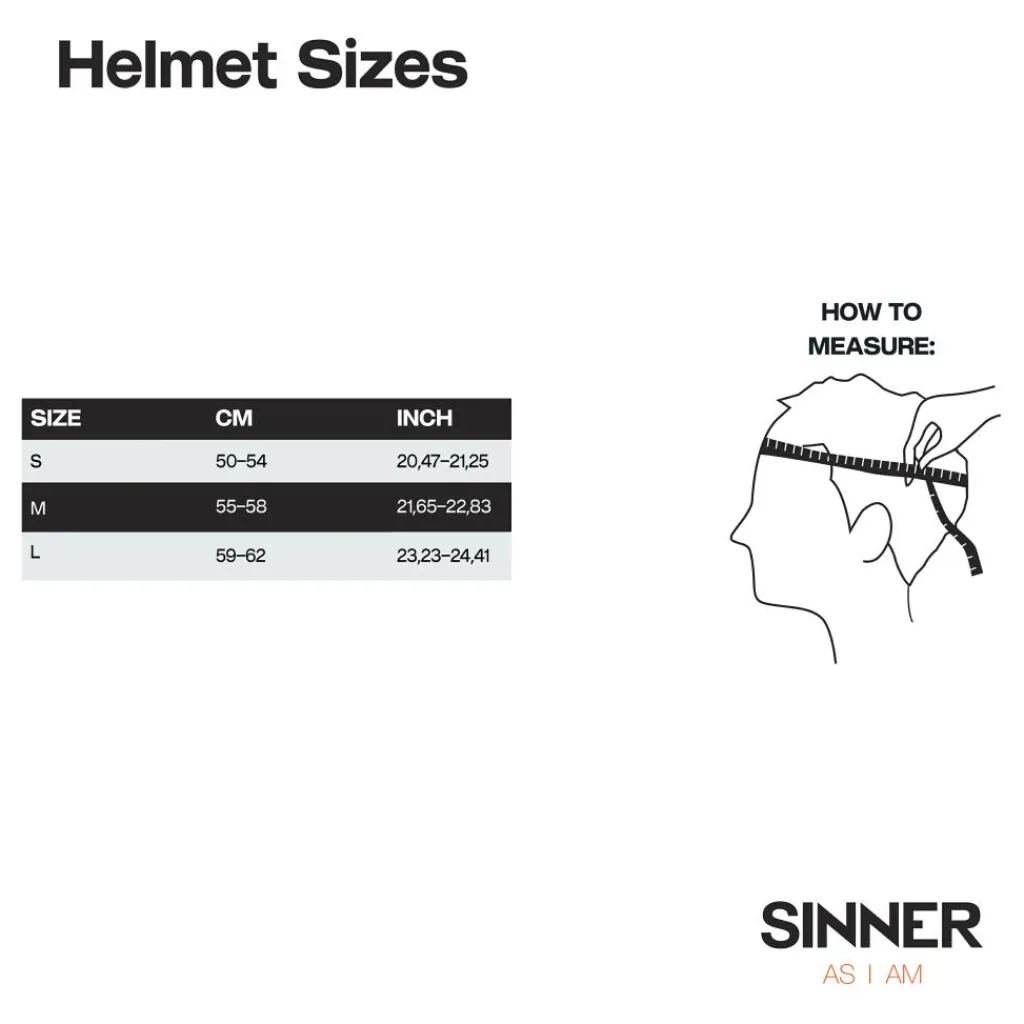 CREST skihelm white*Sinner