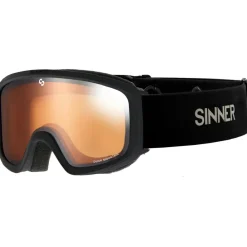 DUCK MOUNTAIN skibril junior red mirror matte black*Sinner Discount