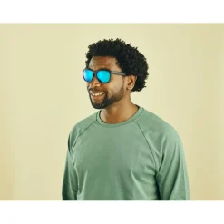 Rockford zonnebril smoke icy blue oil matte black*Sinner Hot