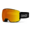 SNOWFLAKE skibril orange mirror black*Sinner Discount