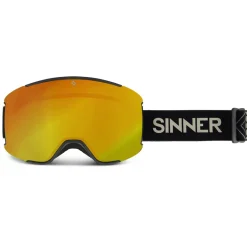 SNOWFLAKE skibril orange mirror black*Sinner Discount