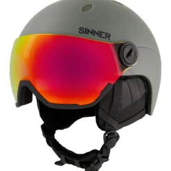 TITAN VISOR skihelm matte moss green*Sinner Best
