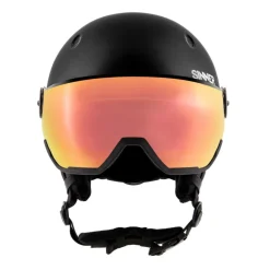 TITAN VISOR skihelm matte black red*Sinner New