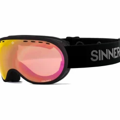 VORLAGE S skibril pink SINTRAST matte black*Sinner Hot