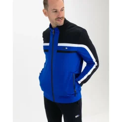  Amar trainingsjack heren blue neon*Sjeng Sports Clearance