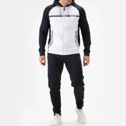  Anzel trainingsjack heren real white*Sjeng Sports Online