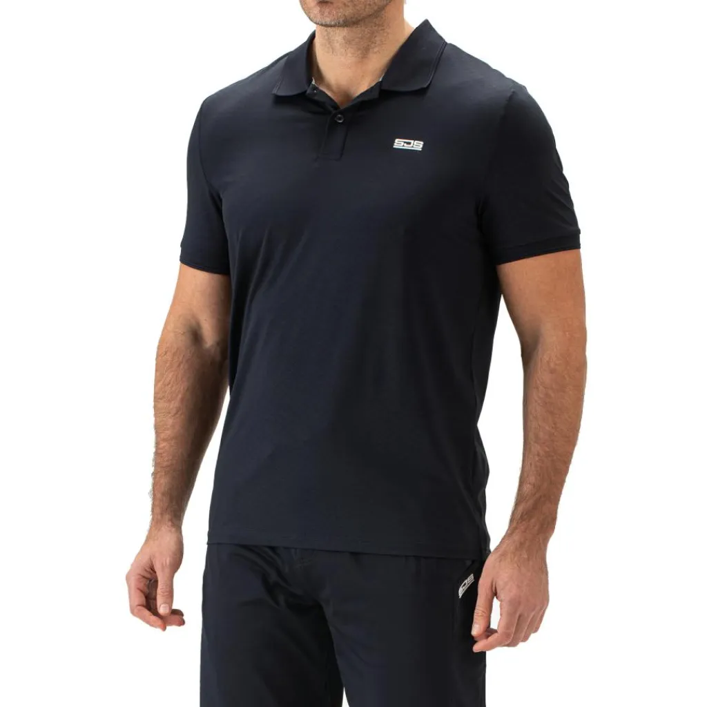 Blade tennispolo heren dark blue*Sjeng Sports Discount