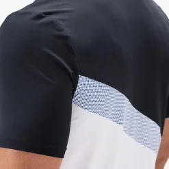 Braxon tennispolo heren dark blue*Sjeng Sports