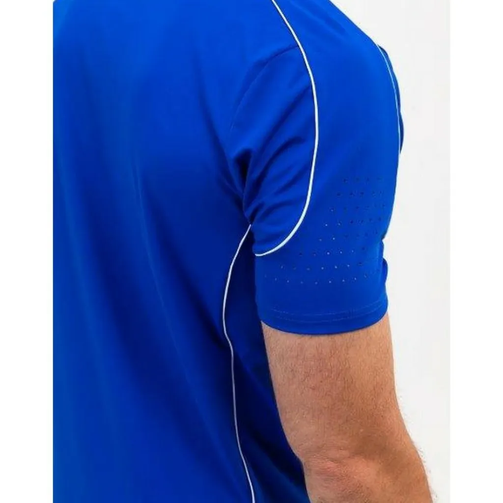 Brayen tennisshirt heren blue neon*Sjeng Sports Clearance