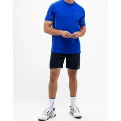 Brayen tennisshirt heren blue neon*Sjeng Sports Clearance