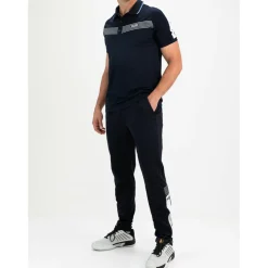  Celio tennispolo heren dark blue*Sjeng Sports