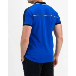  Celio tennispolo heren blue neon*Sjeng Sports Sale