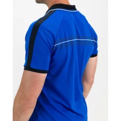  Celio tennispolo heren blue neon*Sjeng Sports Sale