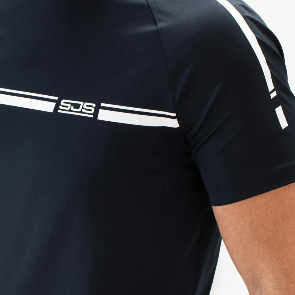 Coster tennisshirt heren dark blue*Sjeng Sports Best