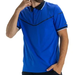  Hyde tennispolo heren blue neon*Sjeng Sports New