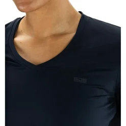  Ines tennisshirt dames dark blue*Sjeng Sports Outlet