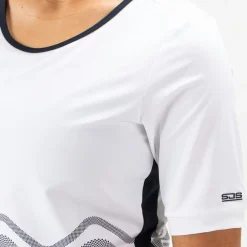  Ise tennisshirt dames real white*Sjeng Sports Outlet