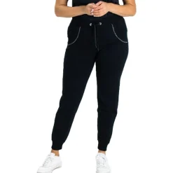 Love plus size joggingbroek dames dark blue*Sjeng Sports Outlet
