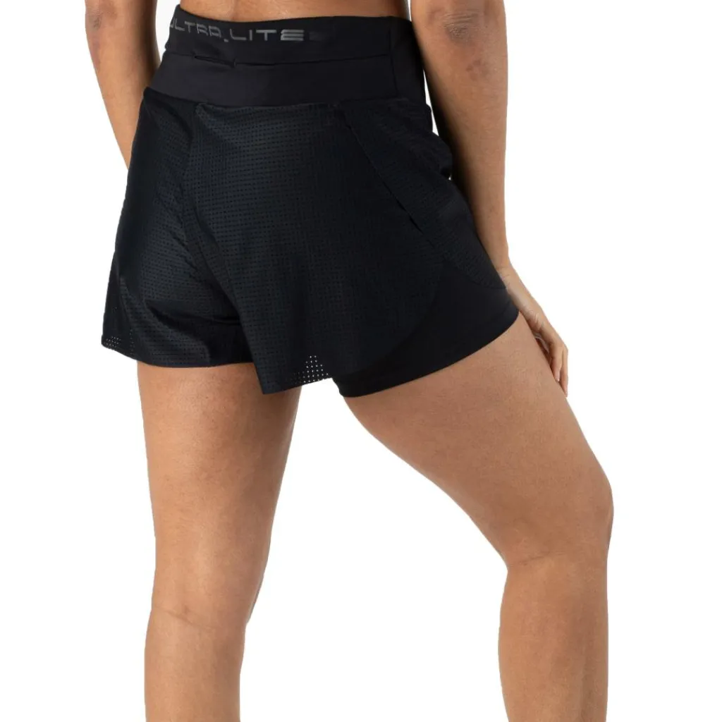 Puck hardloopbroek dames black*Sjeng Sports New