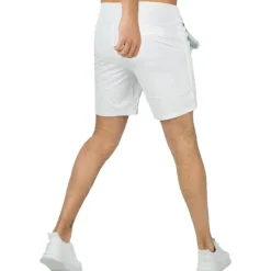  Set tennisshort heren real white*Sjeng Sports