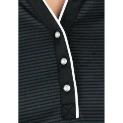  Slam tennispolo dames black*Sjeng Sports