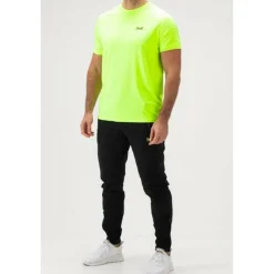  Uberto tennisshirt heren acid yellow*Sjeng Sports