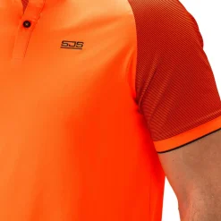  Valley polo heren shocking orange*Sjeng Sports Online