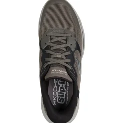 Slip-ins: GO WALK Glide - Step 2.0 - Zac schoenen heren dark taupe*Skechers Sale