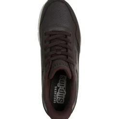 Slip-ins: UNO - Banksia Luxe schoenen heren chocolate*Skechers Hot