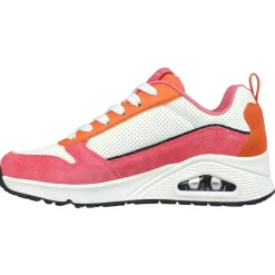 Uno - 2 Much Fun schoenen dames pink orange*Skechers Clearance