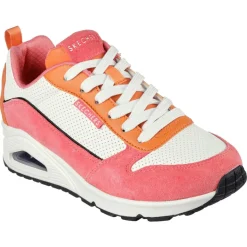 Uno - 2 Much Fun schoenen dames pink orange*Skechers Clearance
