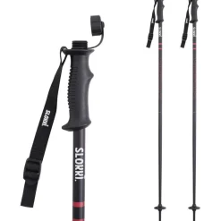 Skistokken zwart - 125 cm*Slokki New