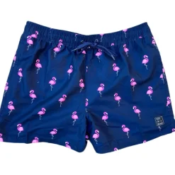  Flamingo zwembroek junior dark blue*Son of a Beach Best