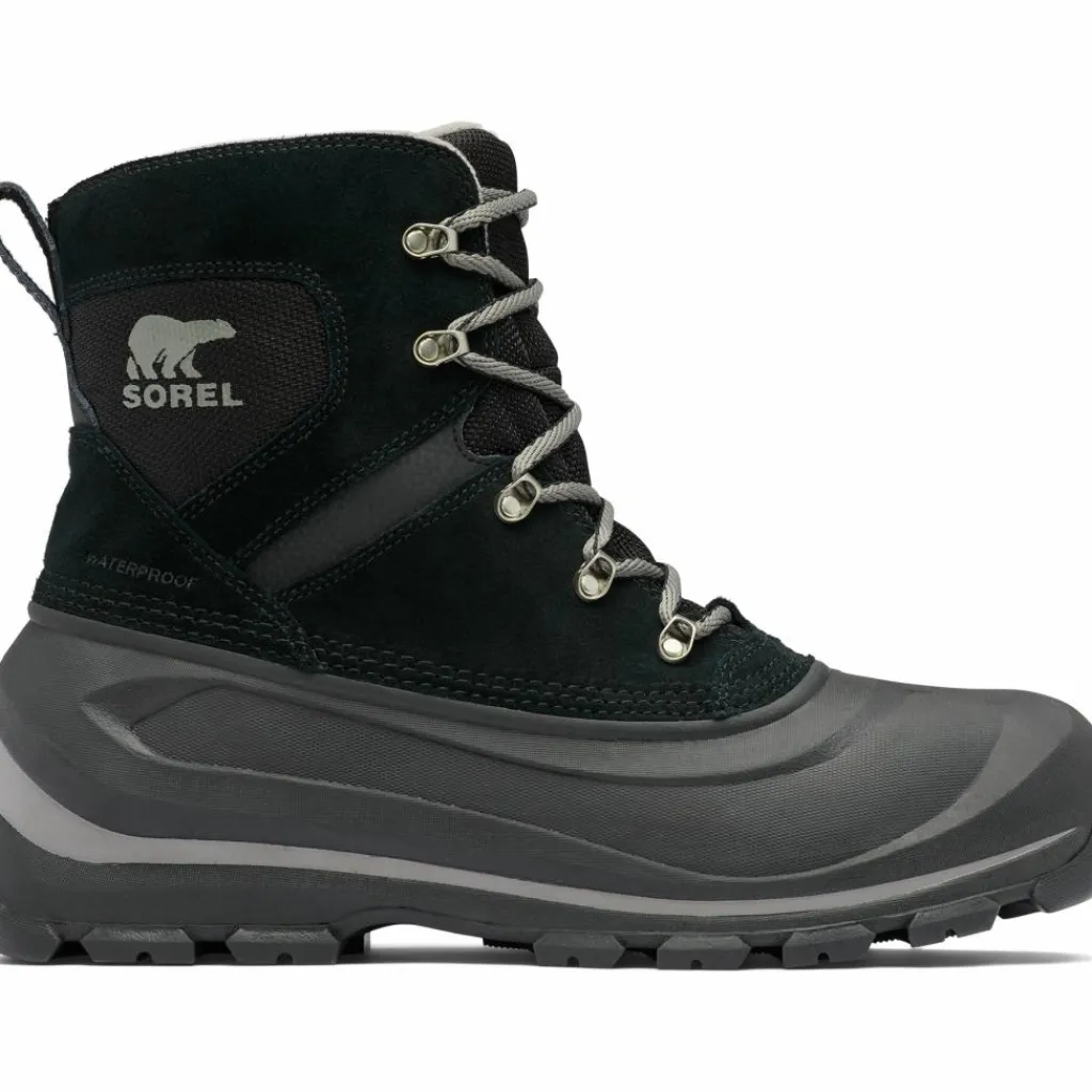 Buxton Lace snowboots heren black quarry*Sorel Discount