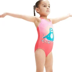 Digital Printed badpak junior coral pink*Speedo Clearance