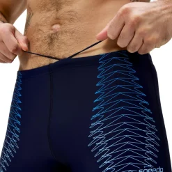 Duo Logo zwemboxer heren navy blue*Speedo Discount