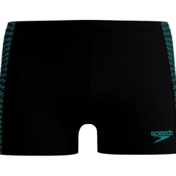Endurance+ MAX Tech Panel zwemboxer heren black turquoise*Speedo Clearance