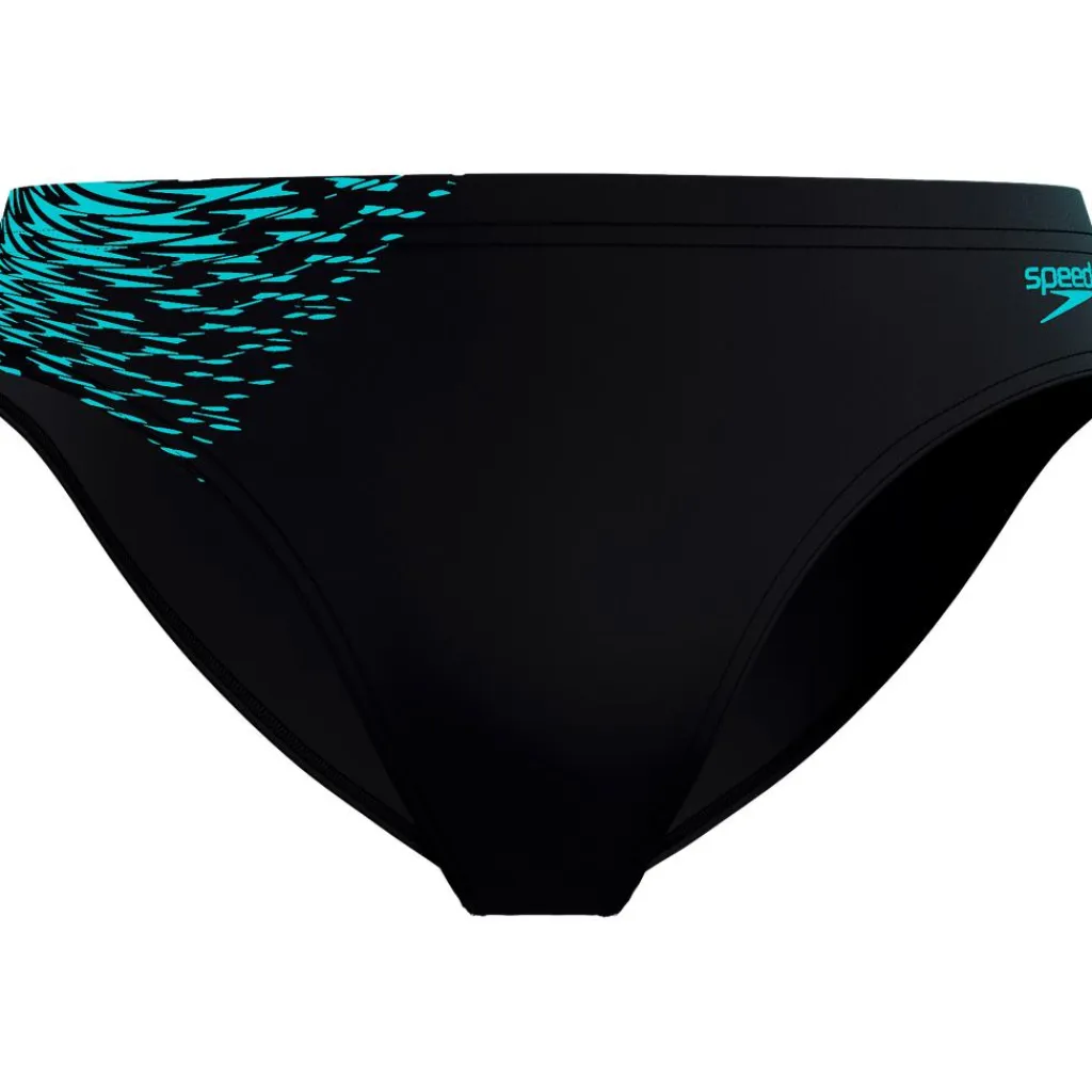 Endurance+ MAX Tech Panel zwemboxer heren black green*Speedo