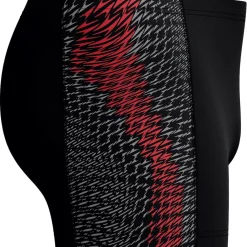 Endurance+ Tech Panel zwemboxer heren black red*Speedo Sale