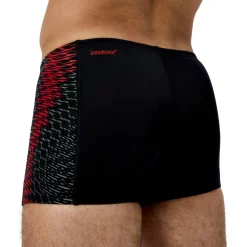 Endurance+ Tech Panel zwemboxer heren black red*Speedo Sale