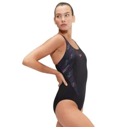 HyperBoom Muscleback badpak dames pink black*Speedo Best