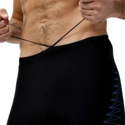 Medley Logo Jammer zwemboxer heren black orange*Speedo Best