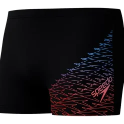 Medley Logo zwemboxer heren orange black*Speedo Hot