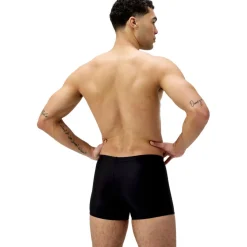 Medley Logo zwemboxer heren orange black*Speedo Hot