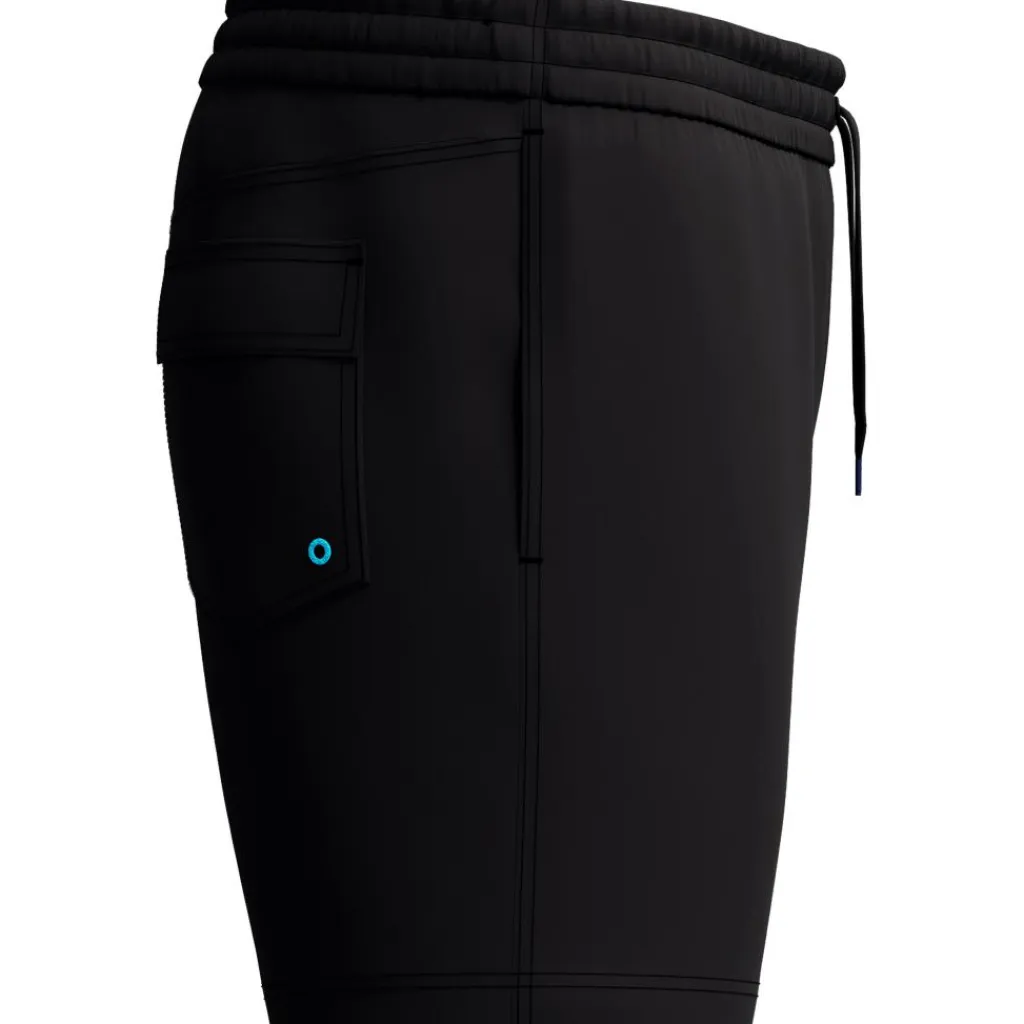 Medley Logo zwembroek heren black neon coral*Speedo Online