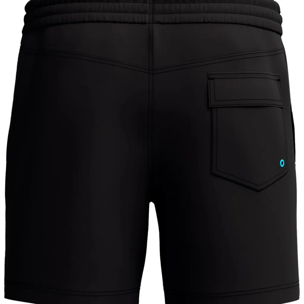 Medley Logo zwembroek heren black neon coral*Speedo Online