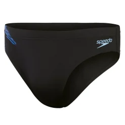 Tech Panel zwemslip heren black blue*Speedo Clearance