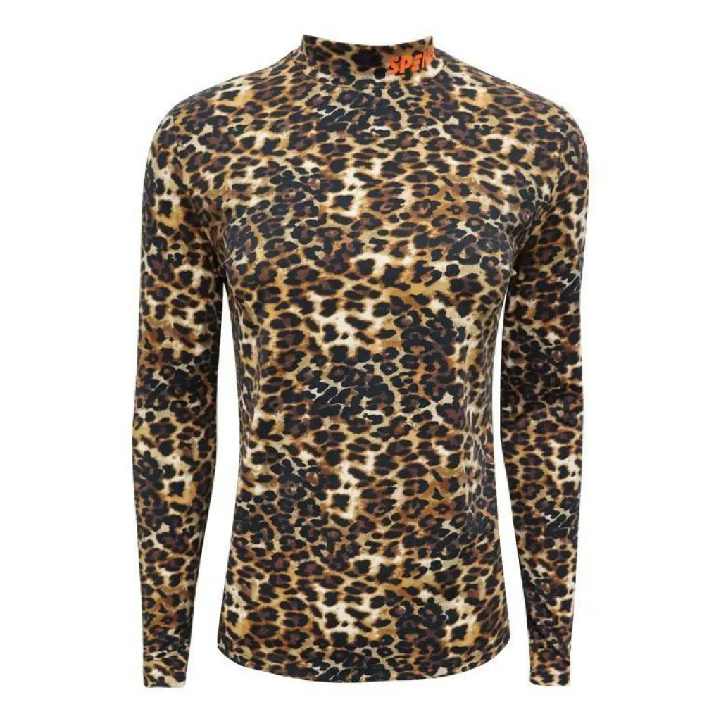 Thermoshirt dames leopard*Spines