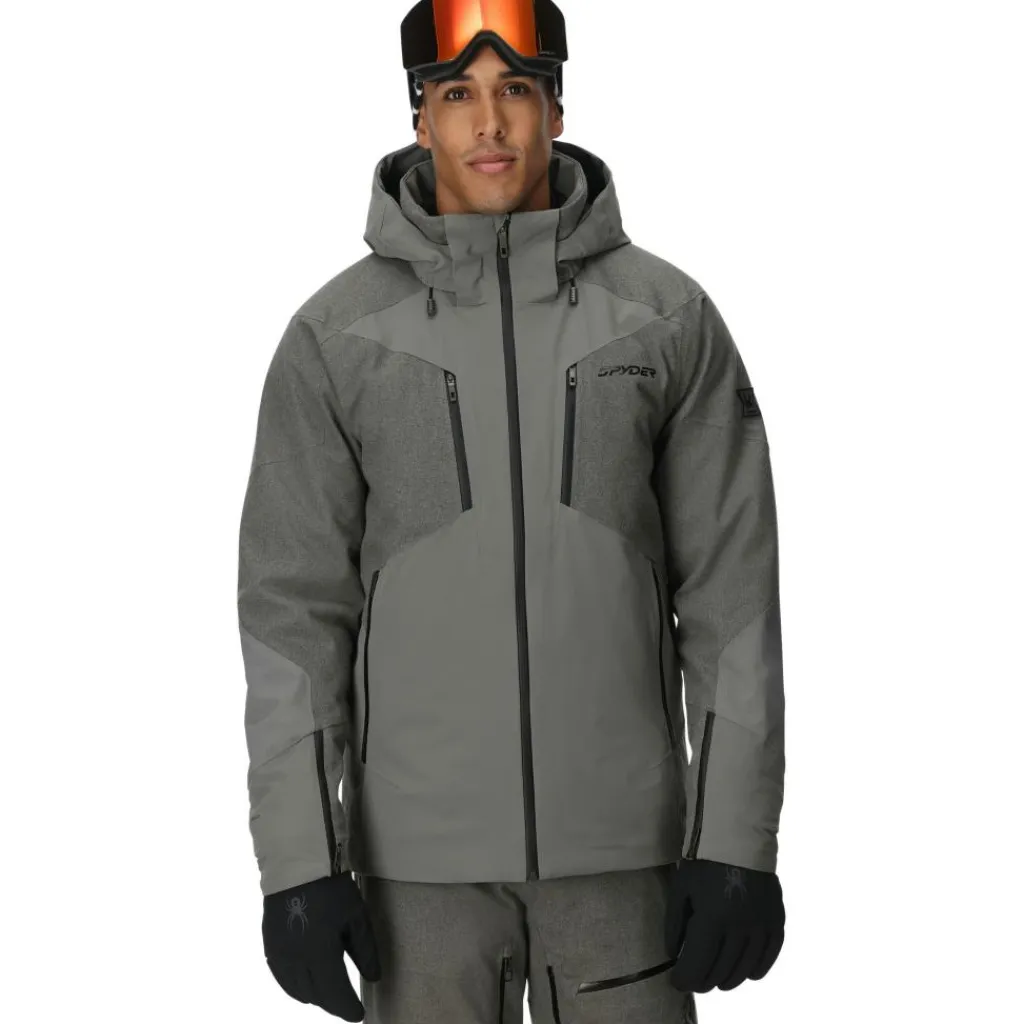 Alyeska winterjas heren storm melange*Spyder Discount
